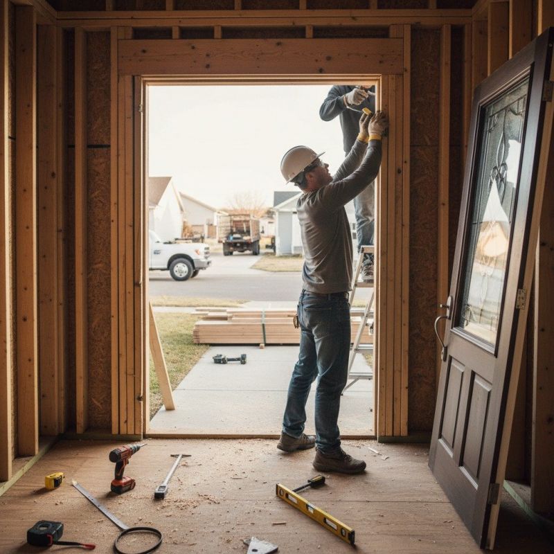 Front Door Installation detail