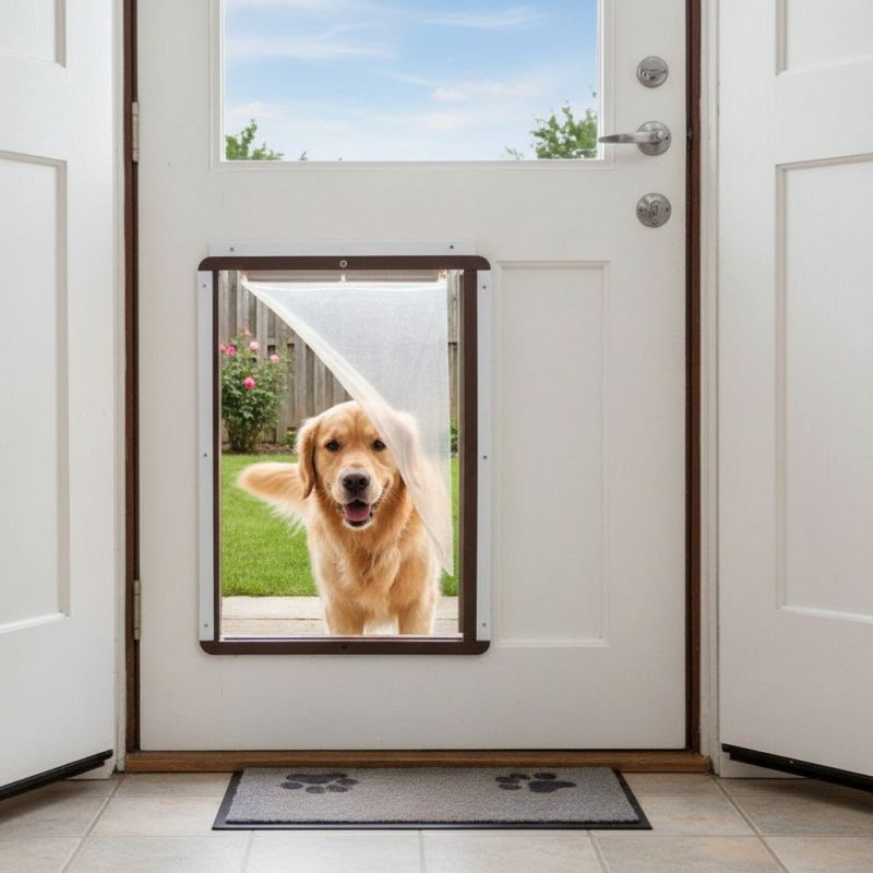 Pet Door Installation detail