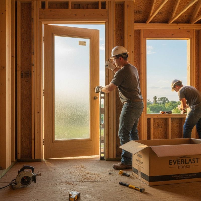 Storefront Door Replacement detail
